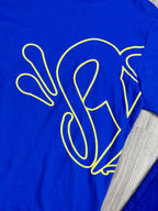 CONJUNTO SYNA WORLD SUMMER - AZUL/AMARELO
