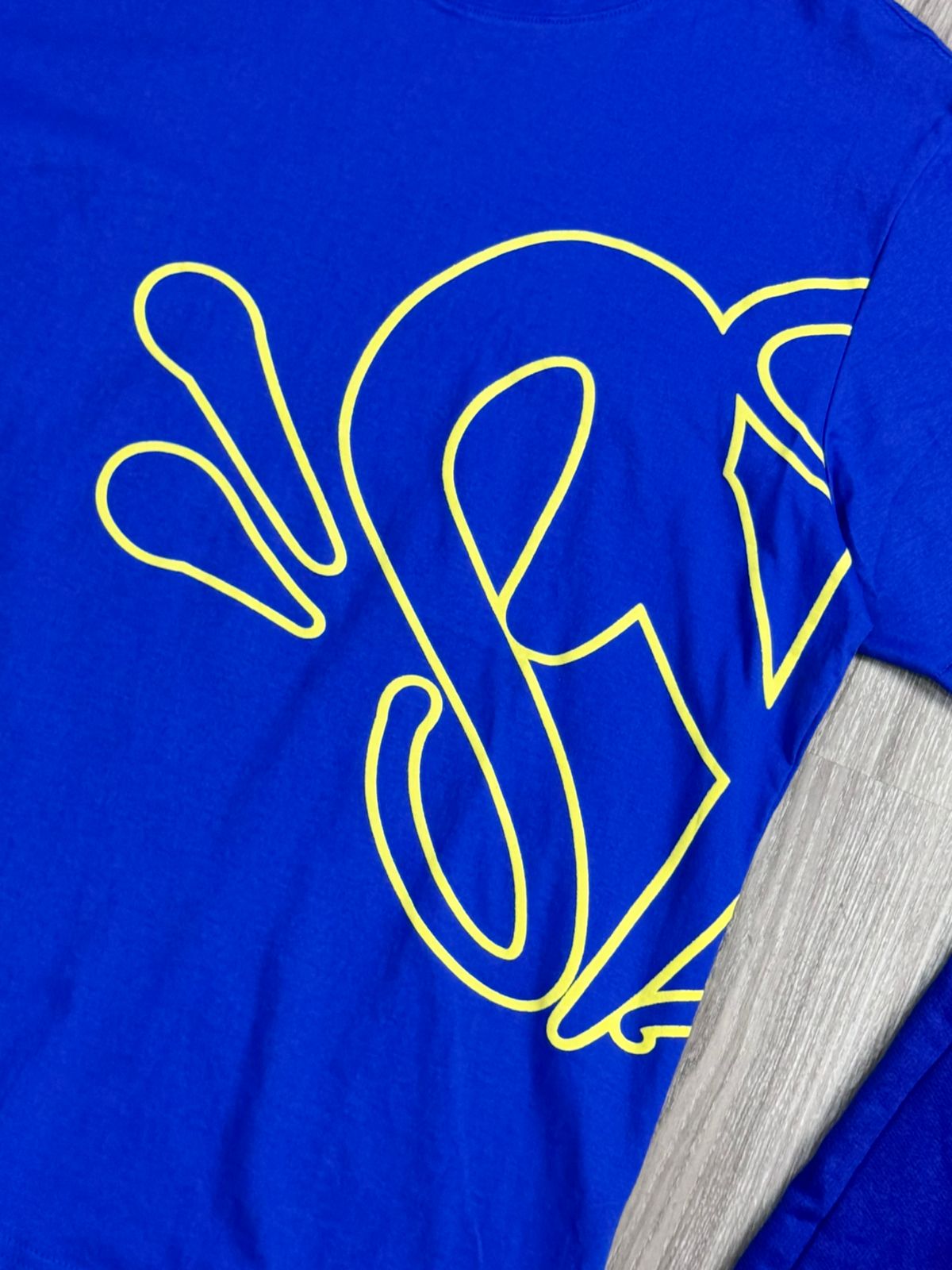 CONJUNTO SYNA WORLD SUMMER - AZUL/AMARELO