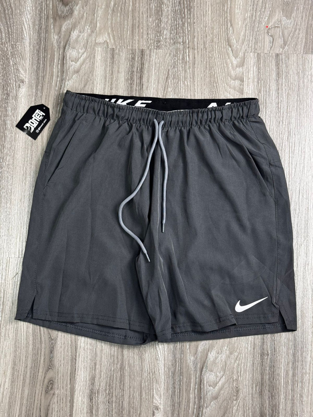SHORTS TACTEL NK TRAINING - CINZA