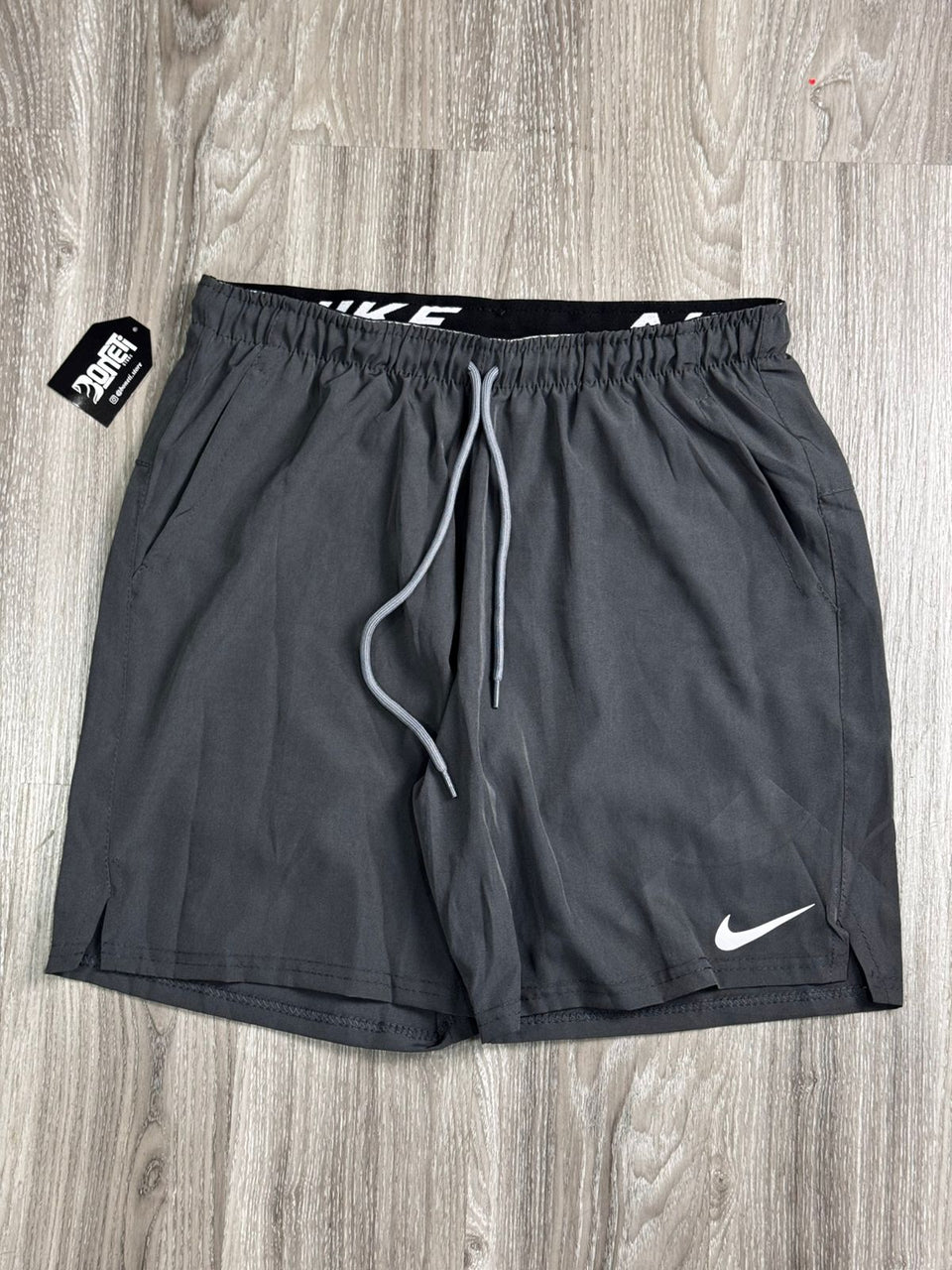 SHORTS TACTEL NK TRAINING - CINZA