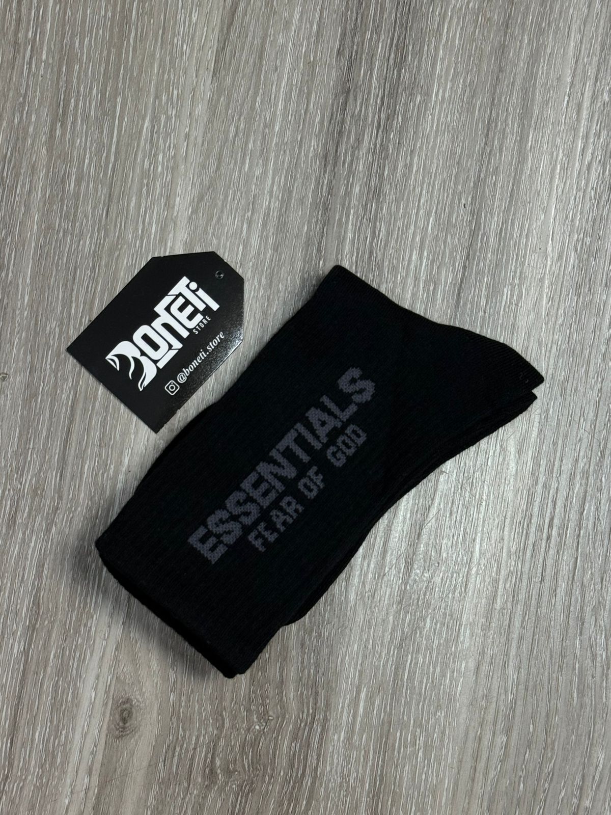 MEIA CANO ALTO FEAR OF GOD - PRETA