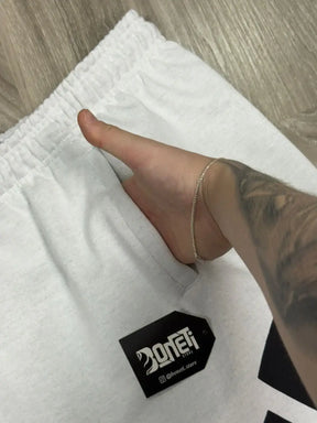 SHORTS MOLETOM ADD BASKETBALL - GELO