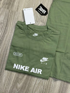 CAMISETA NK AIR FUTURA - VERDE MUSGO