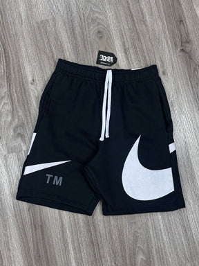 SHORTS MOLETOM NK BIG SWOOSH TM - PRETO