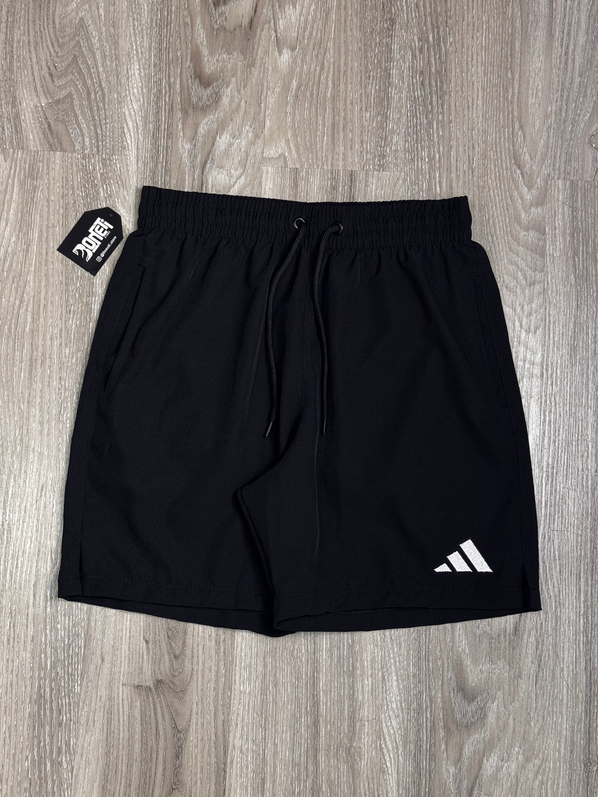 SHORTS TACTEL ADD ESSENTIALS BASIC - PRETO
