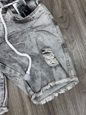SHORTS JEANS BROW CINZA - 02