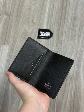 PORTA CARTÃO GC CANVAS VINTAGE - PRETO