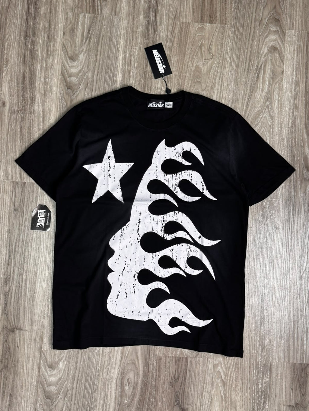 CAMISETA HELLSTAR FUTURE FLAME - PRETA