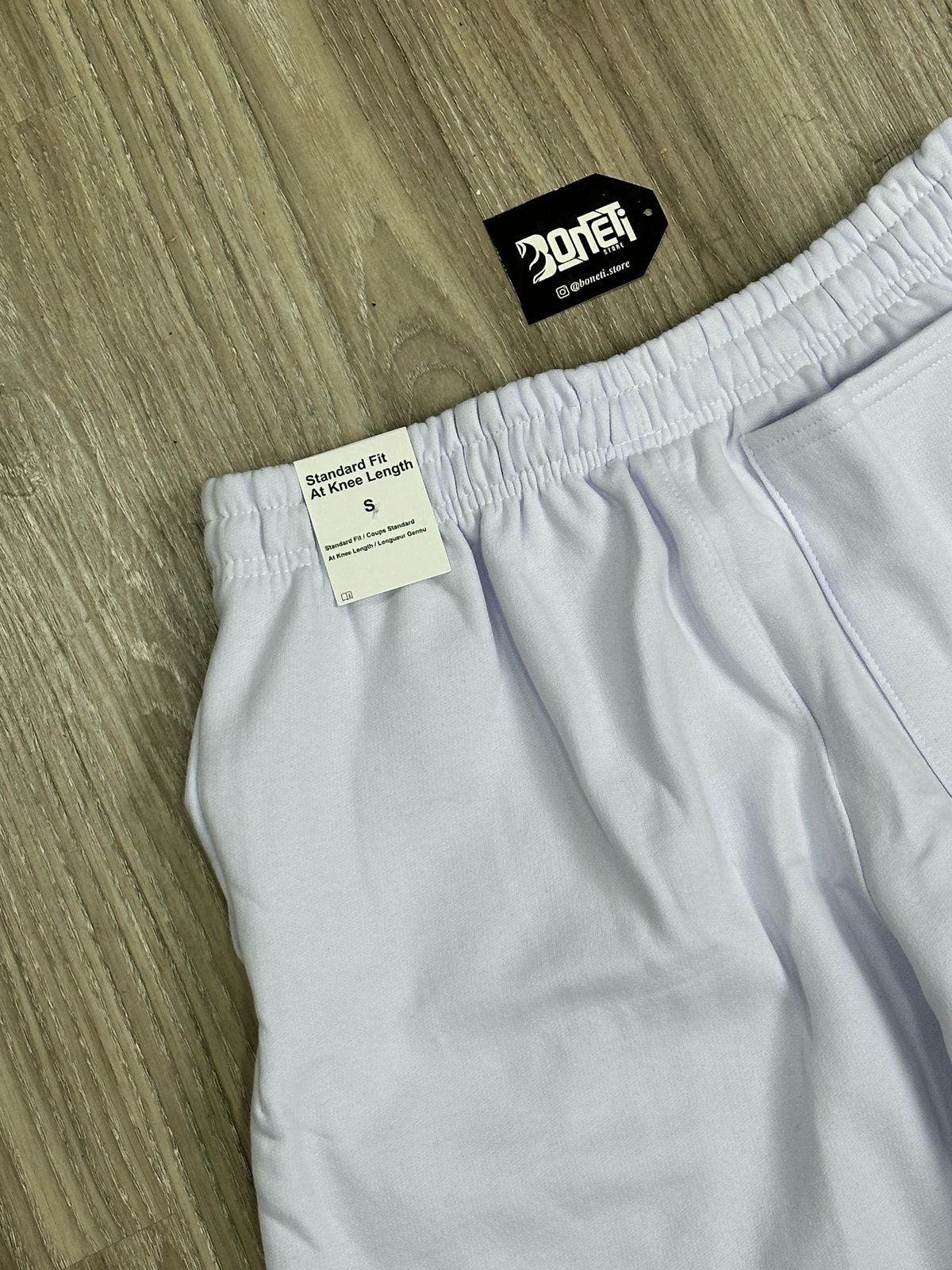 SHORTS MOLETOM NK COLOR - BRANCO