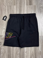 SHORTS MOLETOM NK COLOR - PRETO