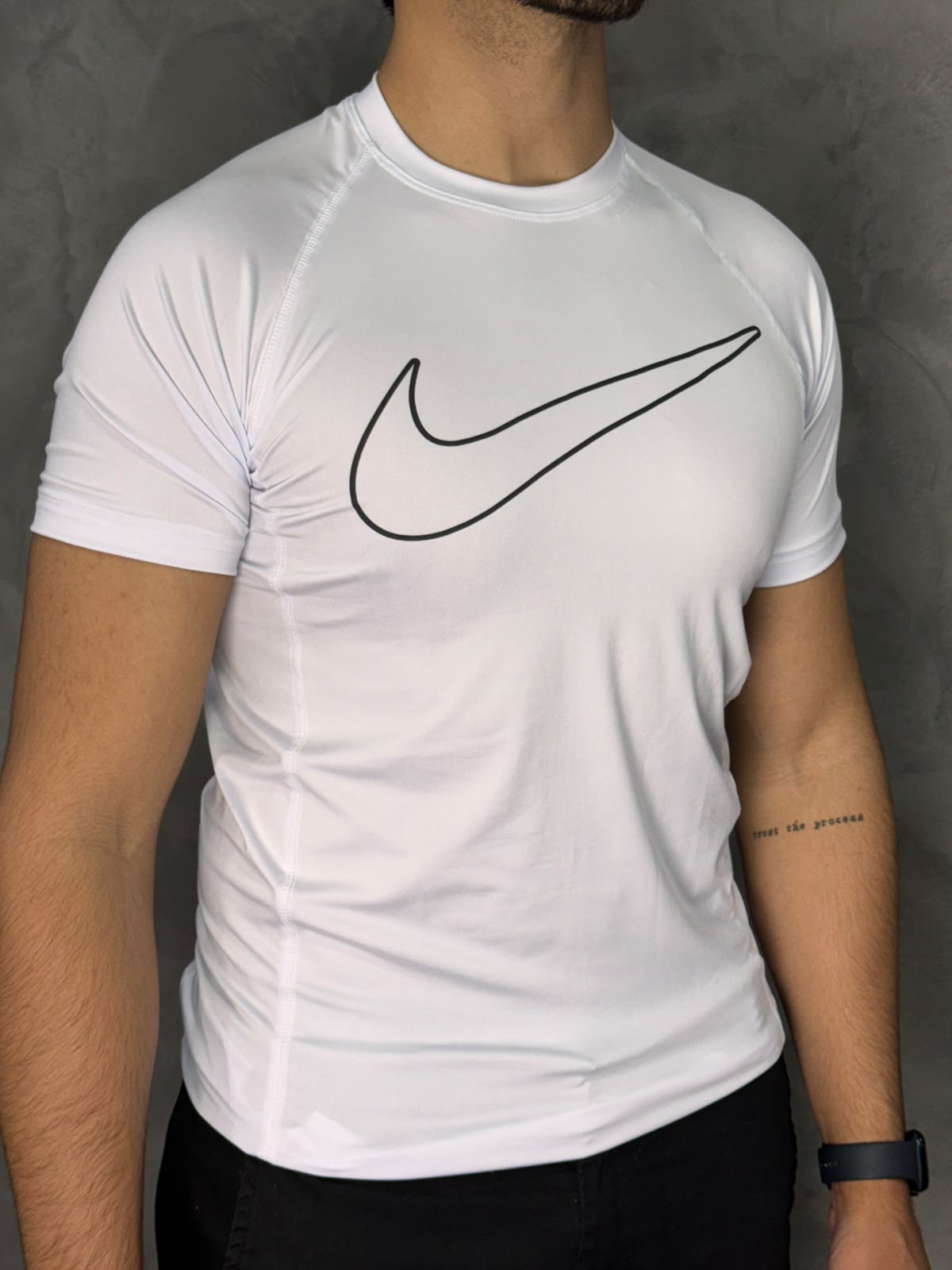 CAMISETA NK DRI-FIT PRO - BRANCA