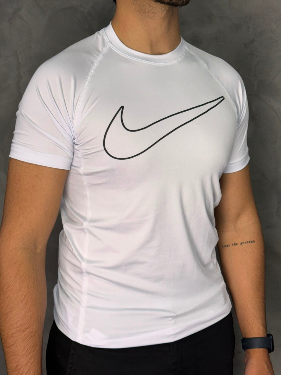 CAMISETA NK DRI-FIT PRO - BRANCA