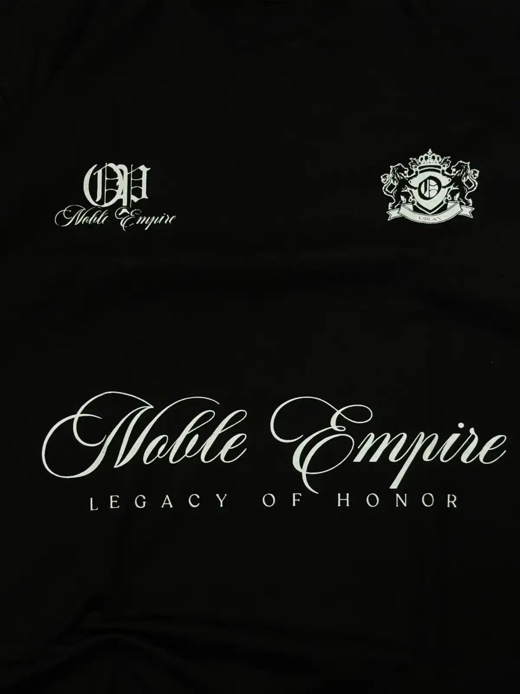 CAMISETA OVERSIZED OPLAN LEGACY - PRETA
