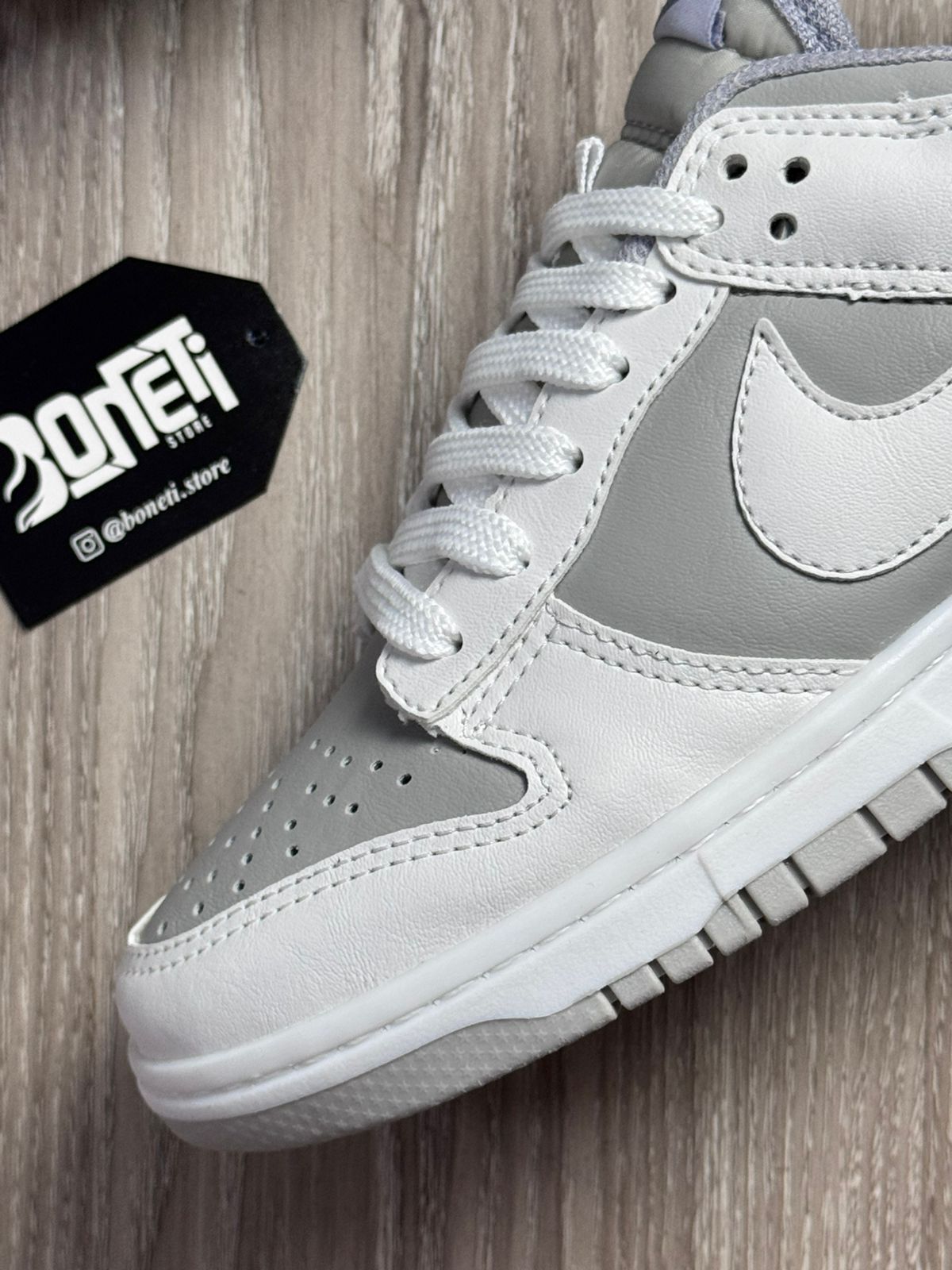 TÊNIS NK DUNK - WHITE GREY