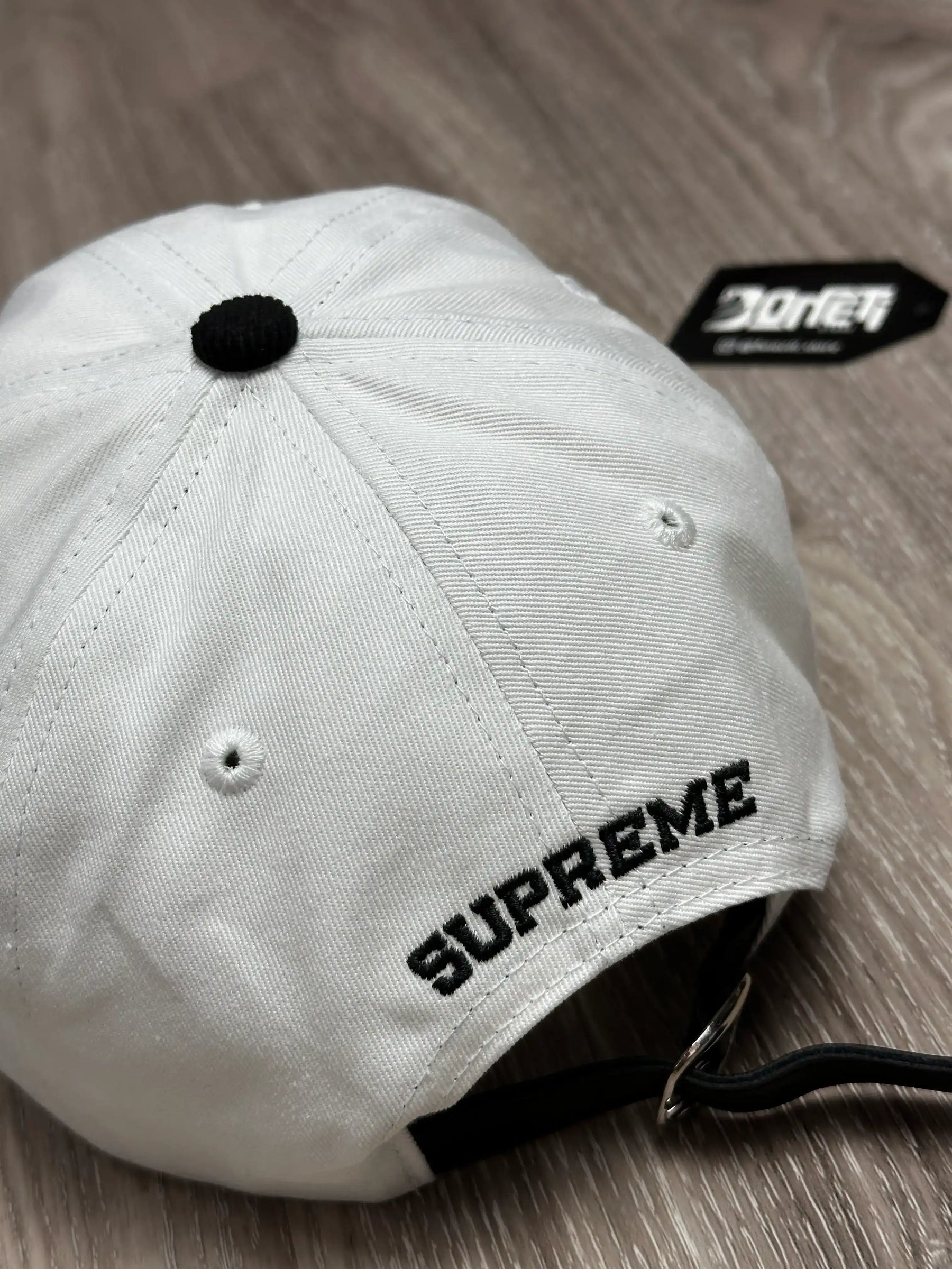 BONÉ SUP 2 - TONE S LOGO - PRETO E BRANCO