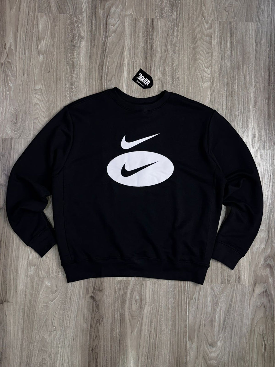 MOLETOM CARECA NK SWOOSH LEAGUE - PRETO
