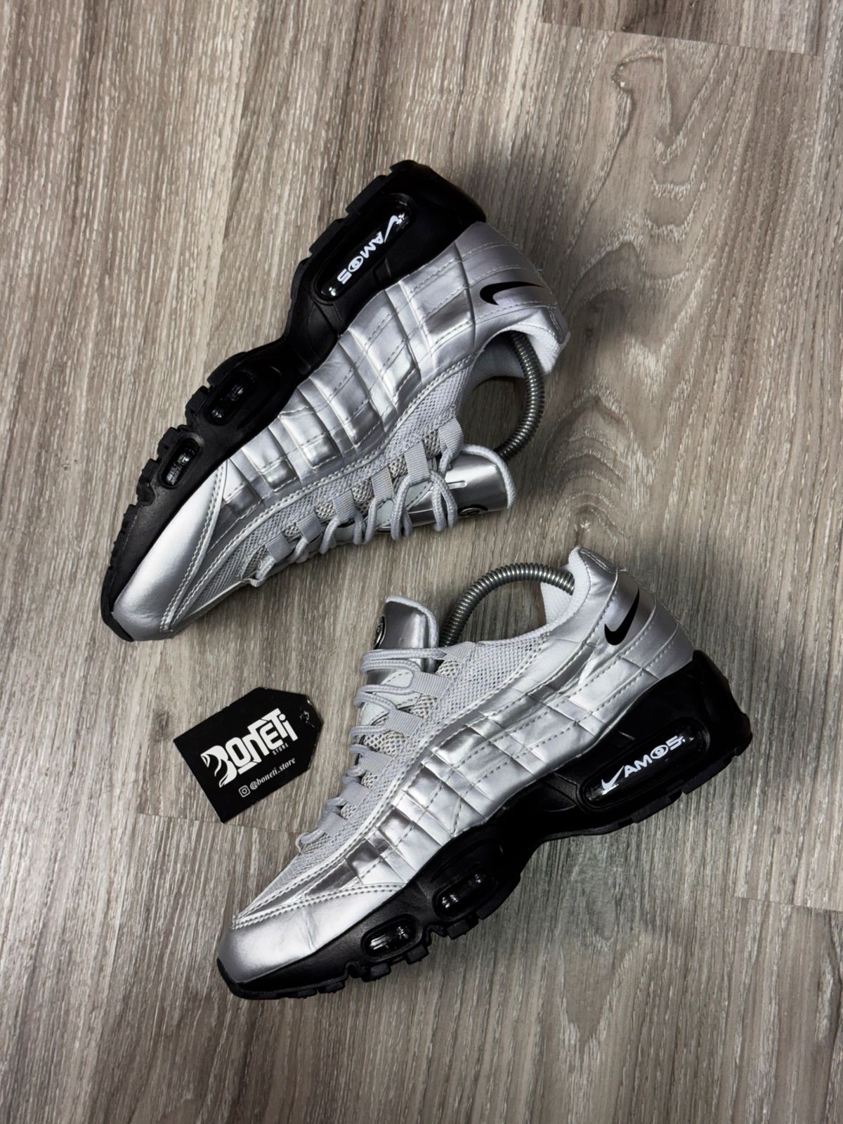 TÊNIS NK AIR MAX 95 TOTAL 90  - CINZA