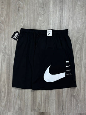 SHORTS TACTEL NK SWOOSH + JUST 25 - PRETO