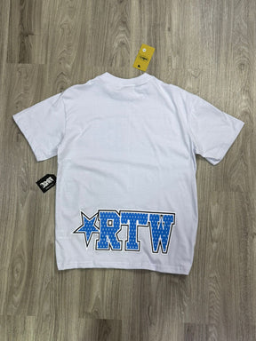 CAMISETA CORTEIZ STAR RTW BLUE - BRANCA