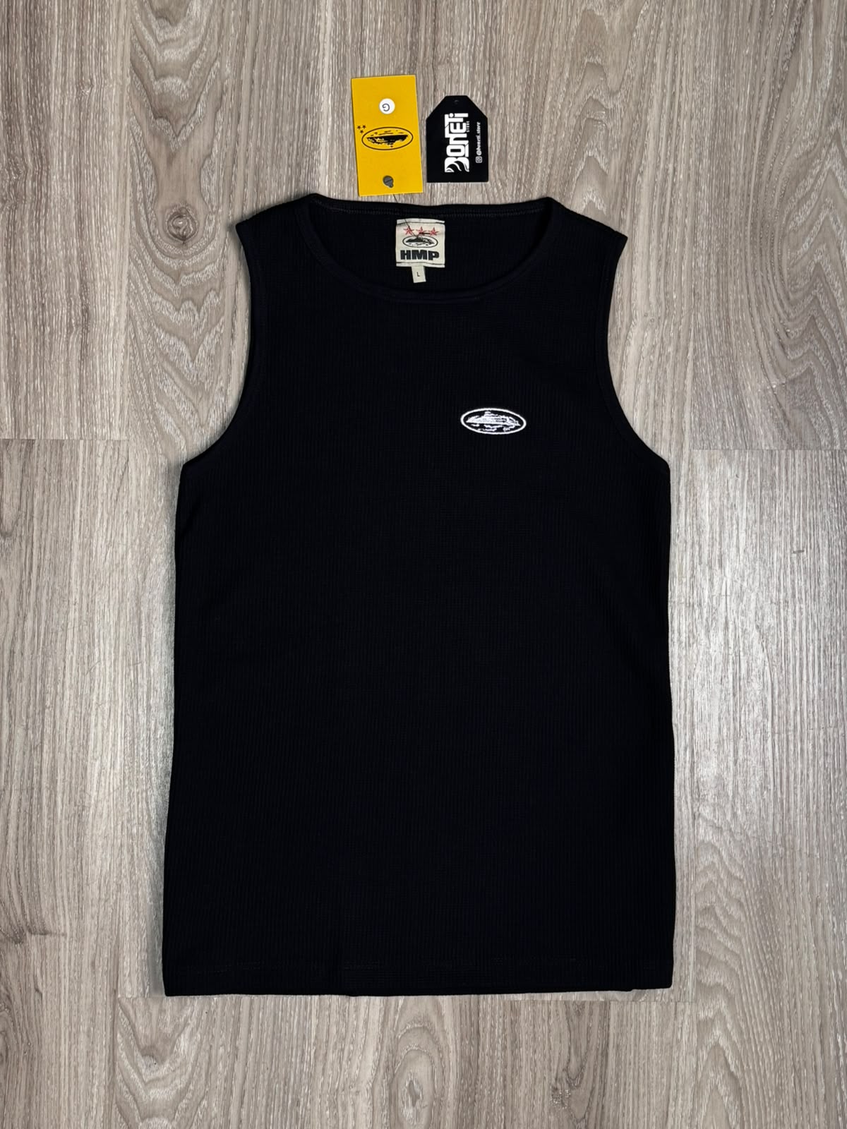 REGATA CORTEIZ TANK - PRETA
