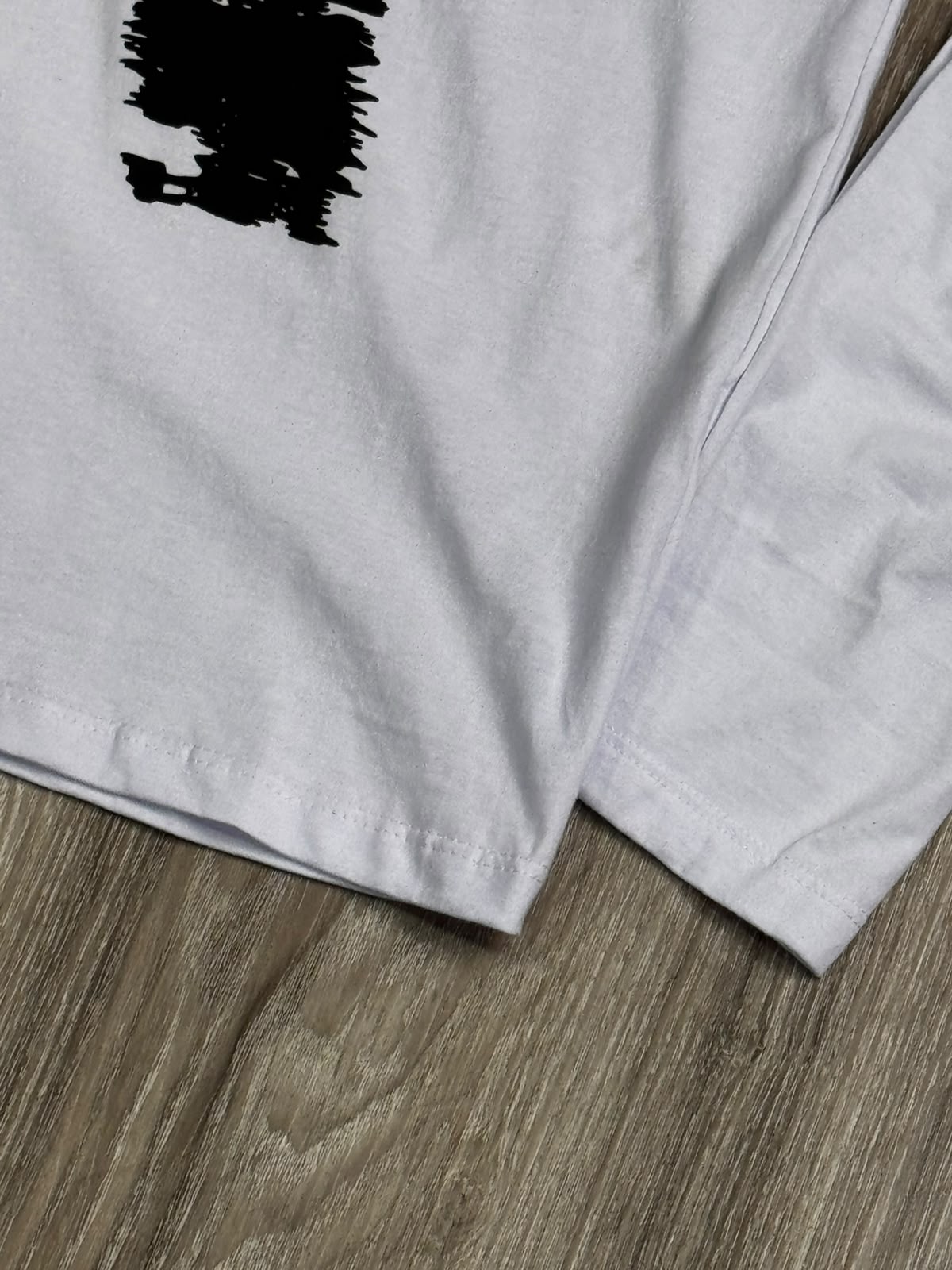 CAMISETA LONG SLEEVE CORTEIZ HANDPRINT- BRANCA