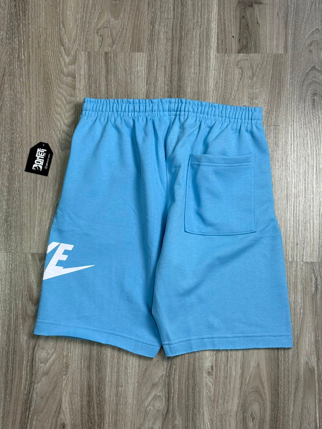 SHORTS MOLETOM NK ICON - AZUL