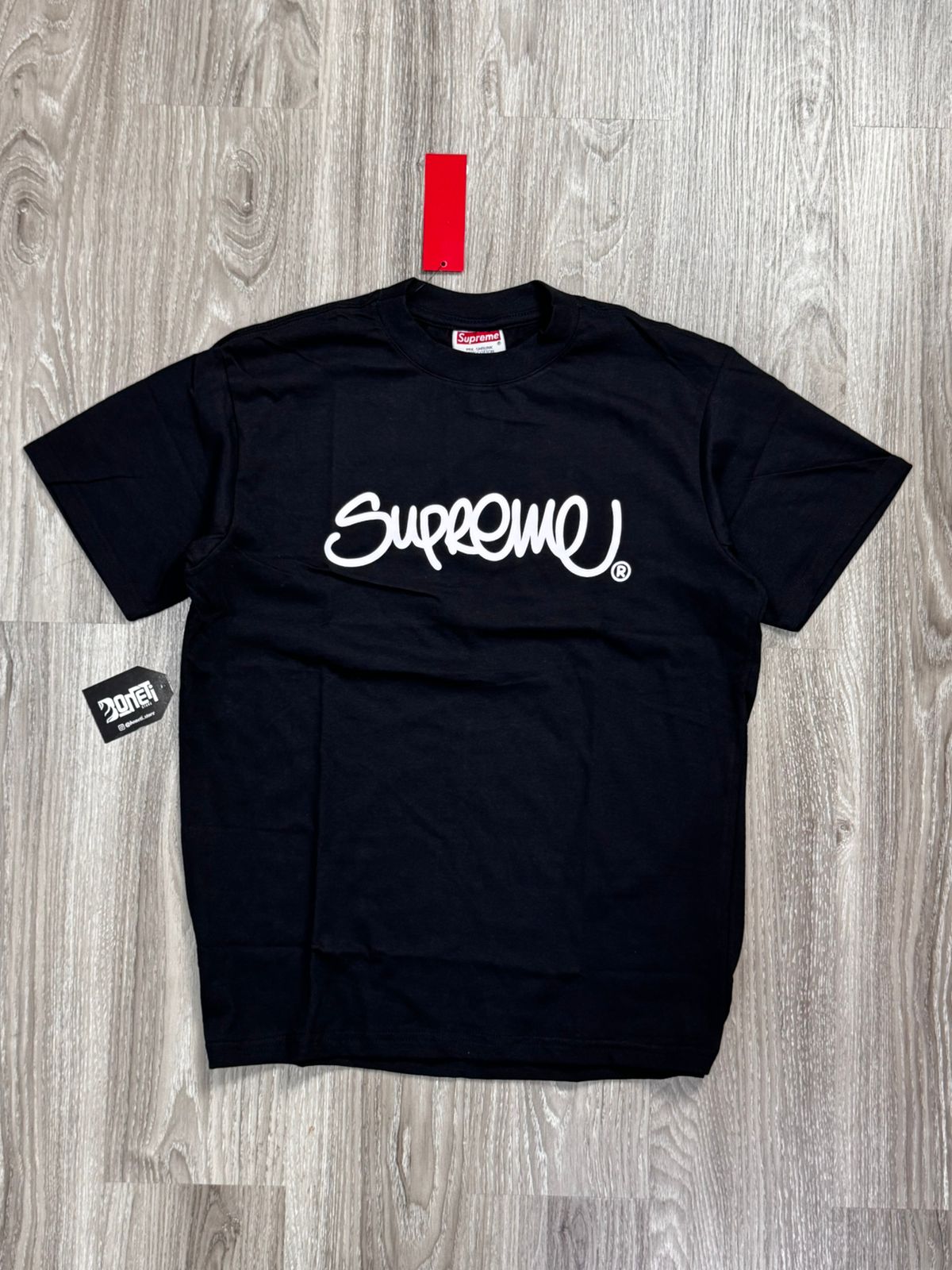 CAMISETA SUP GRAFFITI SCRIPT - PRETA