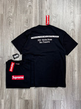CAMISETA SUP BOX LOGO BEAUTIFUL PLACE - PRETA