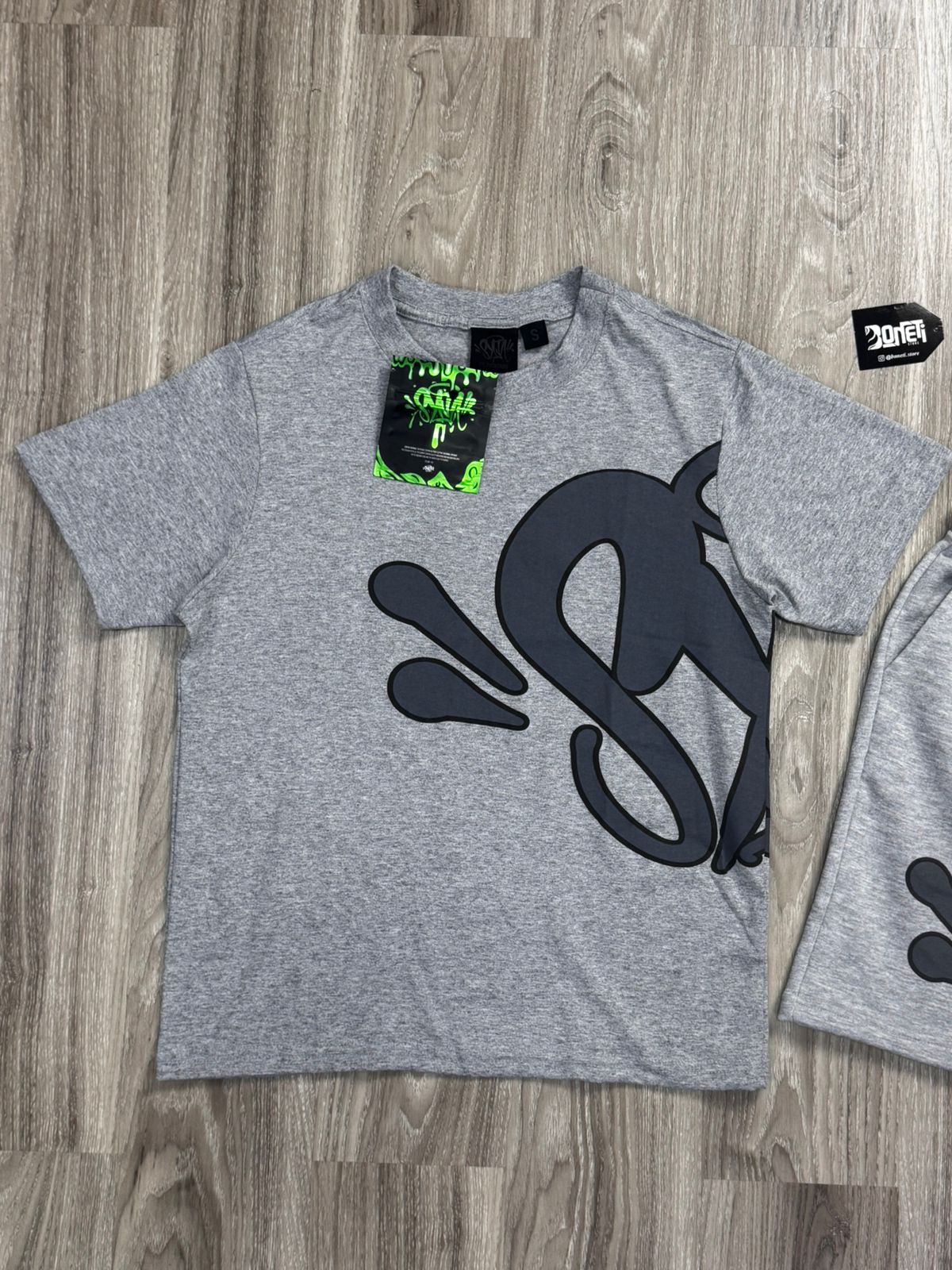 CONJUNTO SYNA WORLD SUMMER - CINZA – Boneti Store | Oficial
