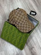 BONÉ GC CANVAS MARROM