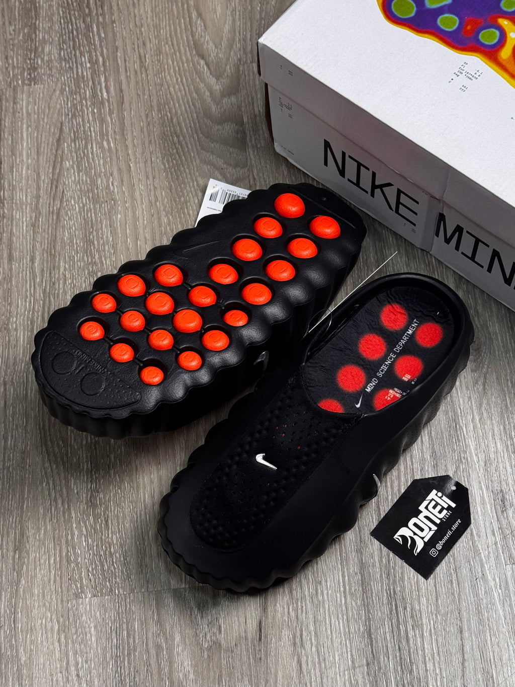CHINELO SLIDE NK MIND 001 - PRETO