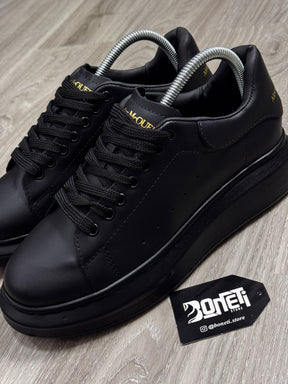 TÊNIS MCQUEEN COURO - PRETO