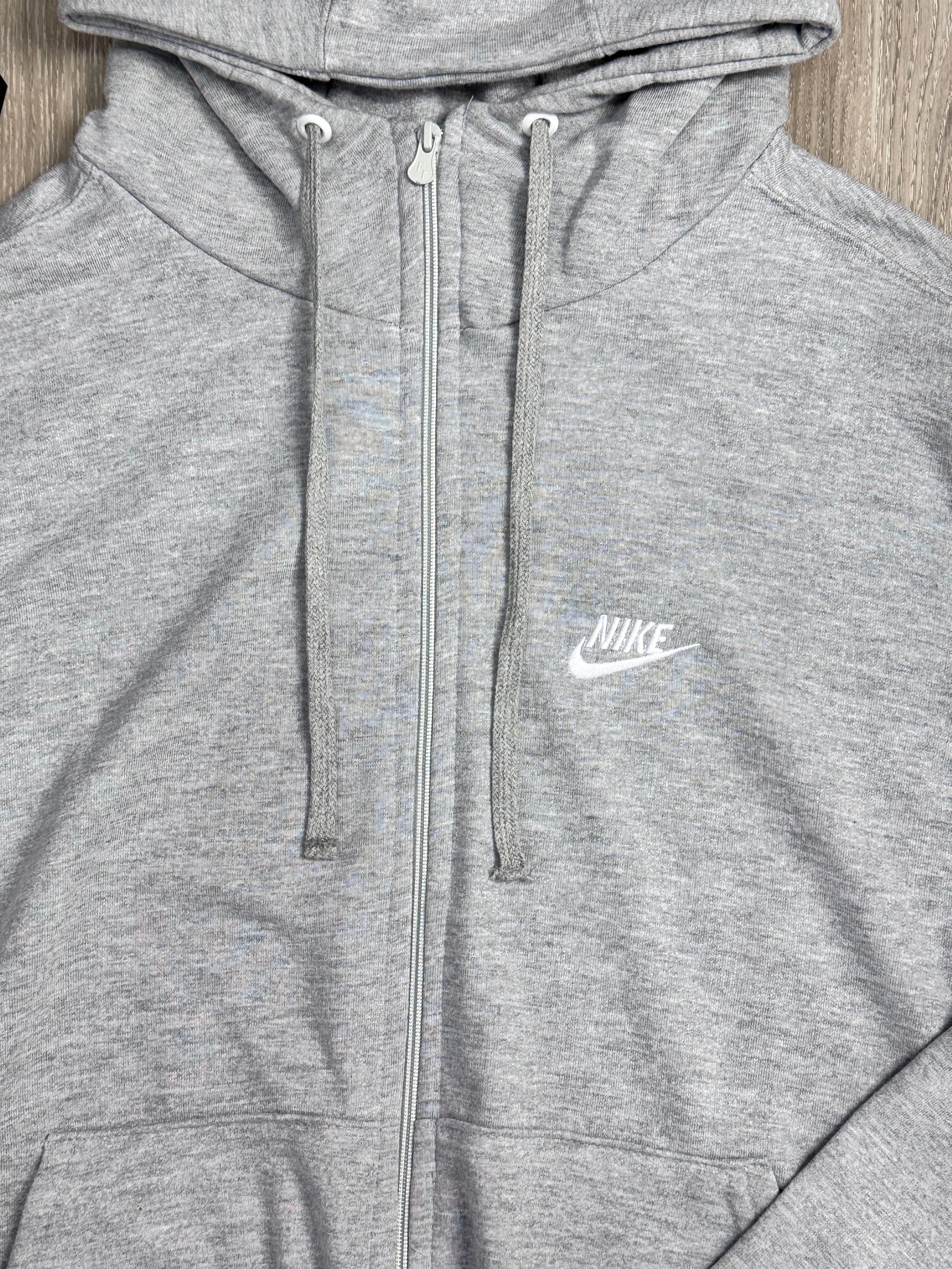 MOLETOM C/ ZÍPER NK CLUB - CINZA