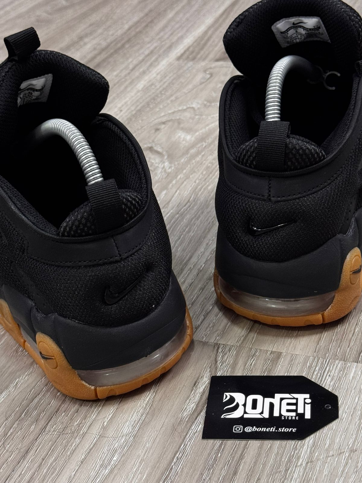 TÊNIS NK AIR MORE UPTEMPO LOW - BLACK GUM