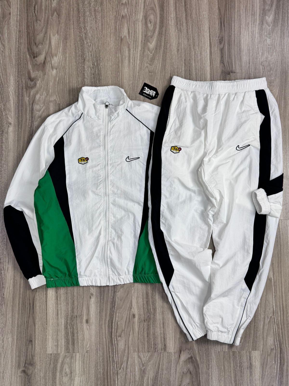 CONJUNTO TACTEL NK TRACKSUIT TN AIR - BRANCO