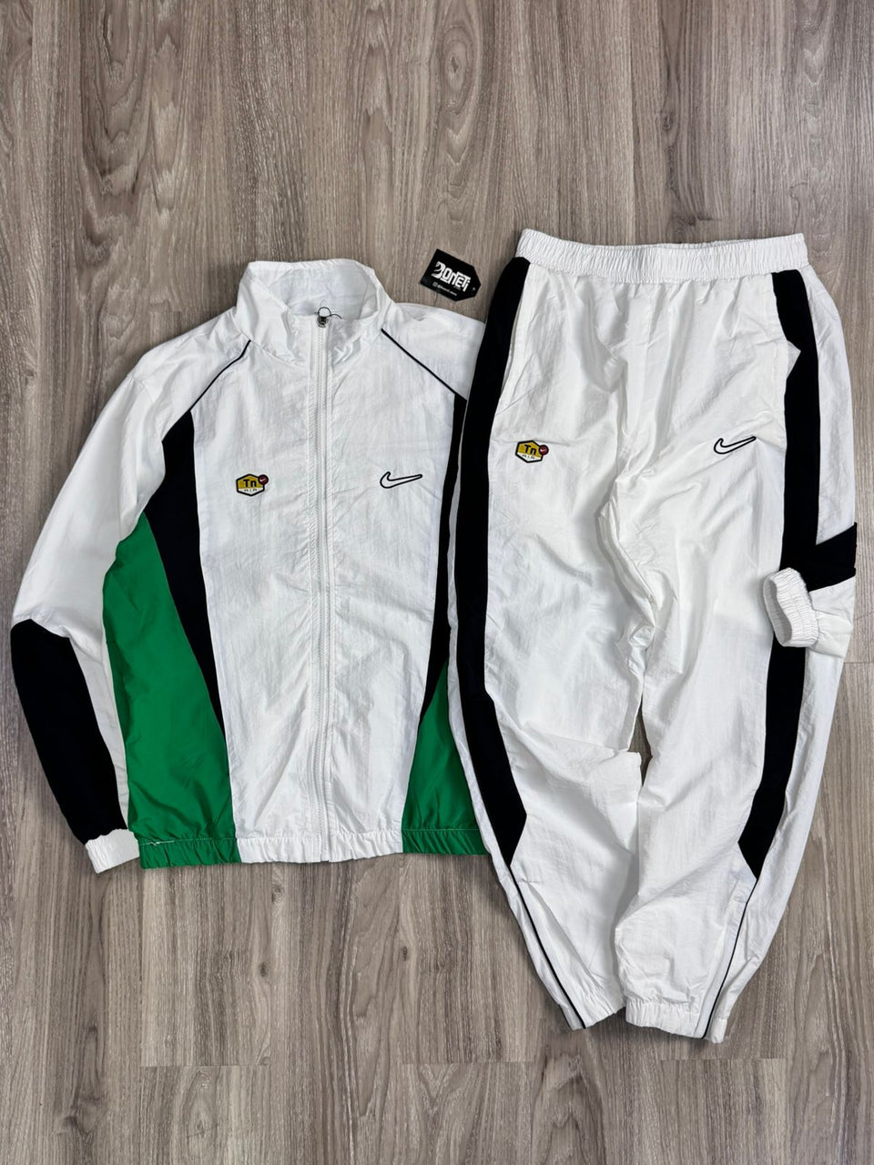 CONJUNTO TACTEL NK TRACKSUIT TN AIR - BRANCO