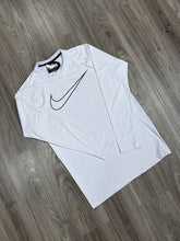 CAMISETA NK LONGA DRI-FIT PRO - BRANCO