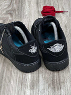 TÊNIS NK JORDAN 1 X TRAVIS BLACK PHANTOM
