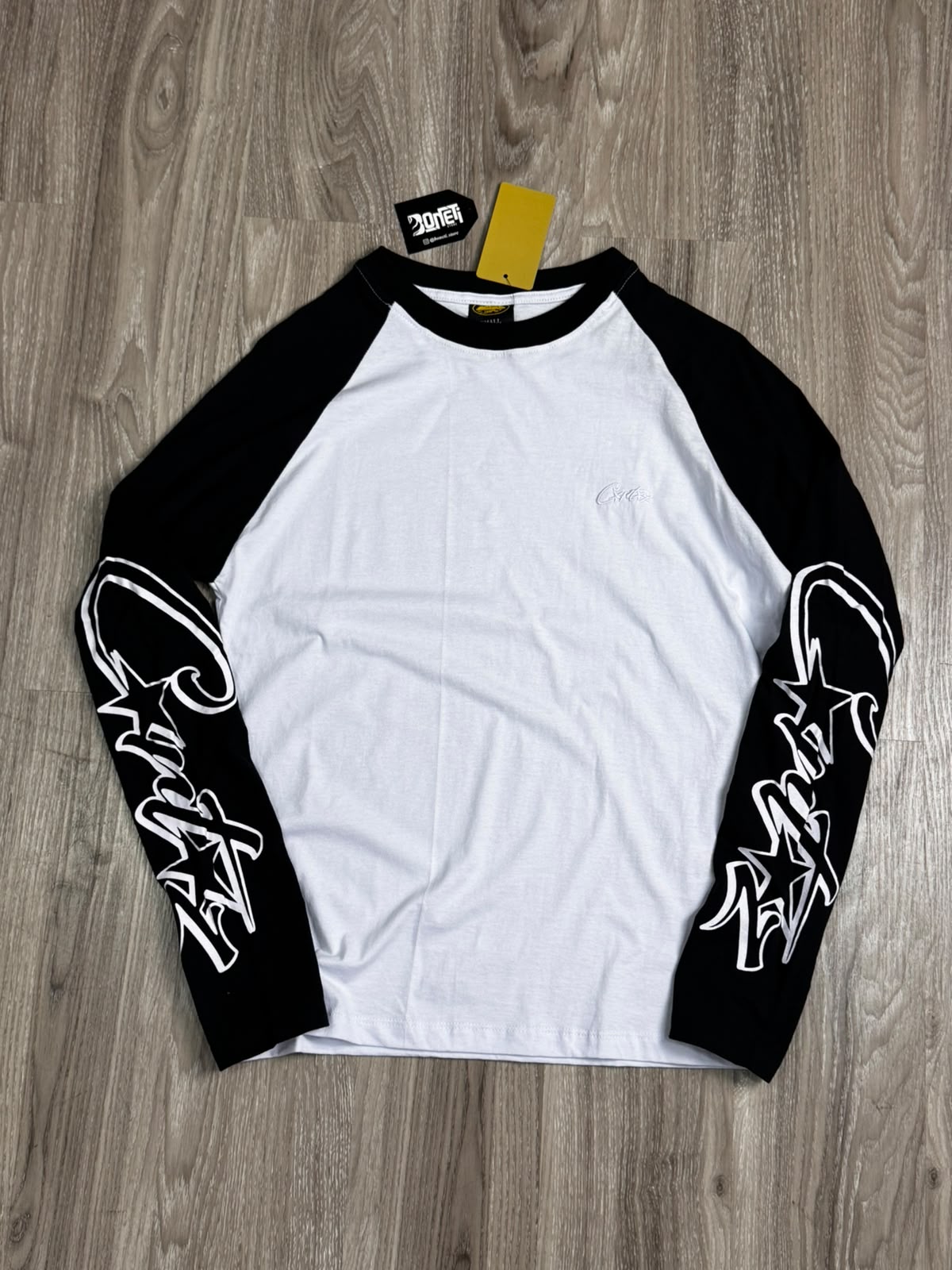 CAMISETA LONG SLEEVE CORTEIZ ALLSTARZ - BRANCA