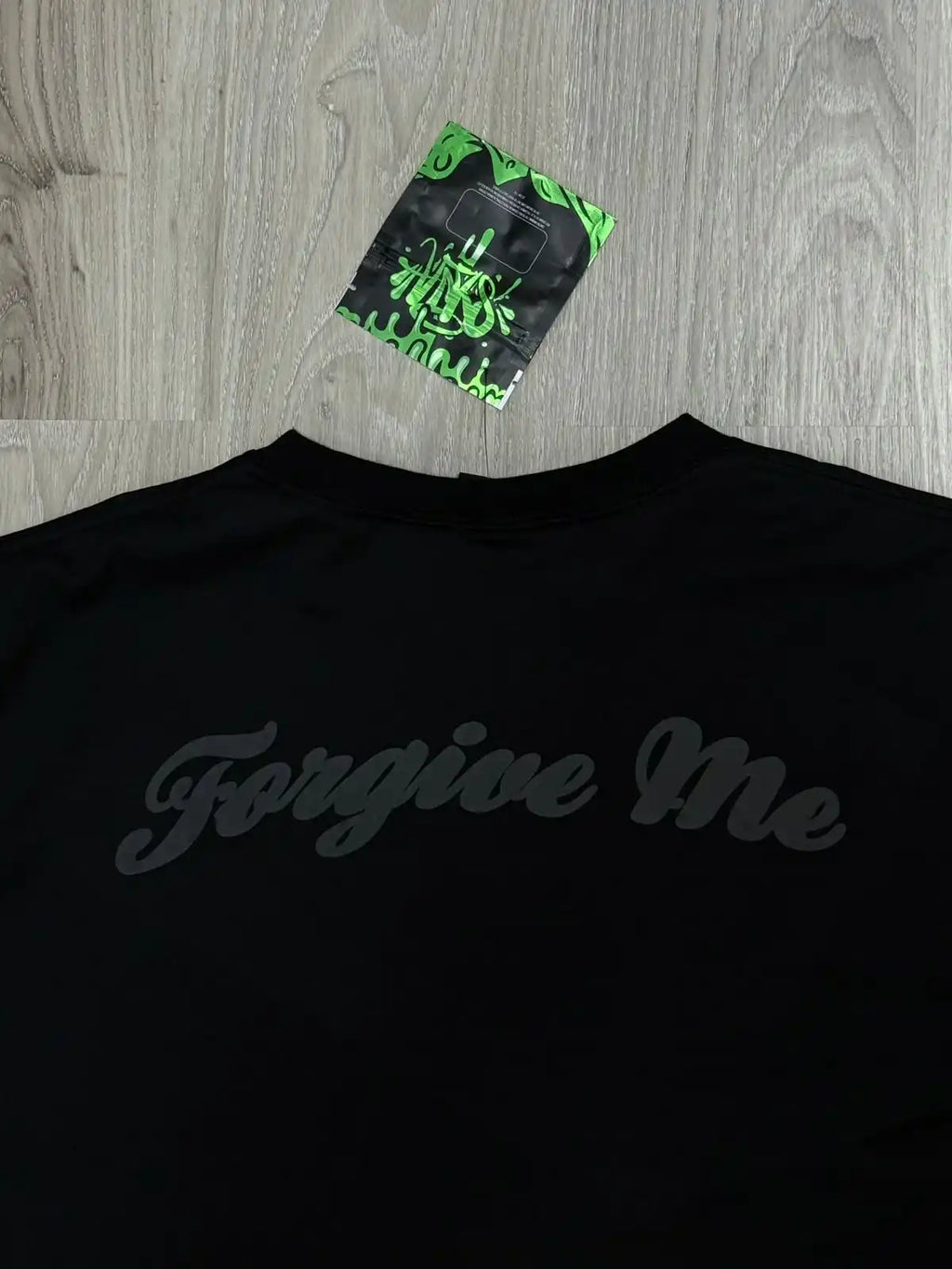 CAMISETA SYNA FORGIVE ME TST - PRETA