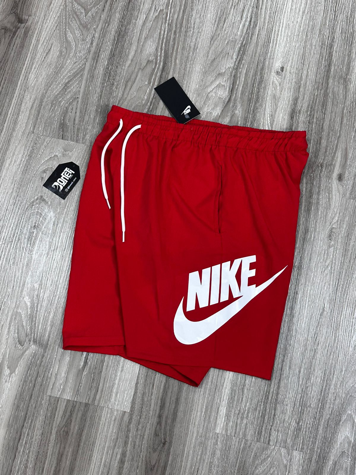 SHORTS TACTEL NK ICON - VERMELHO