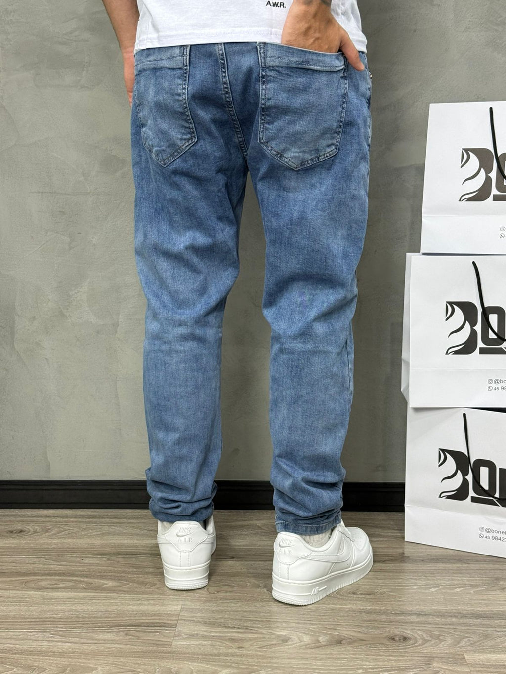 CALÇA JEANS SKINNY RASGO JAY JONES - 8194