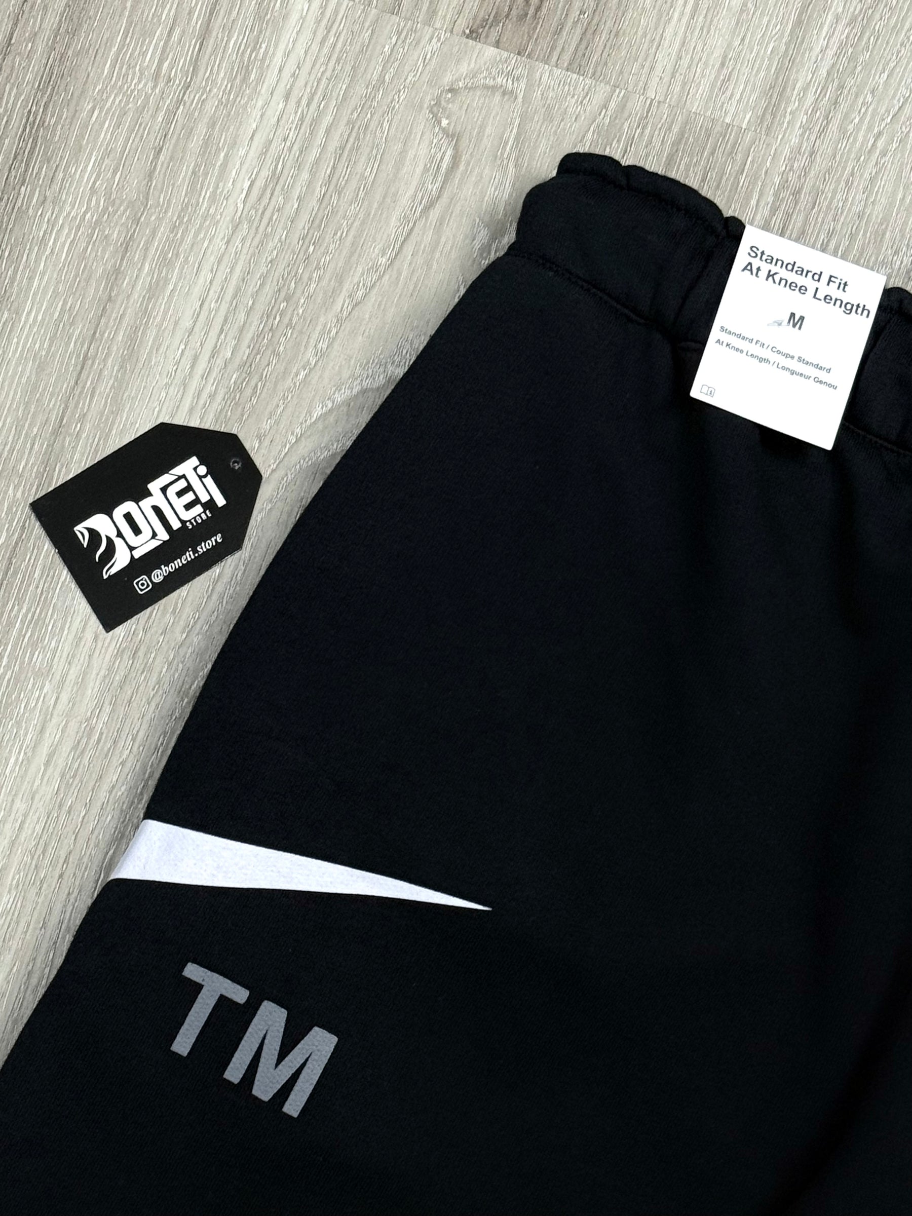 SHORTS MOLETOM NK BIG SWOOSH TM - PRETO