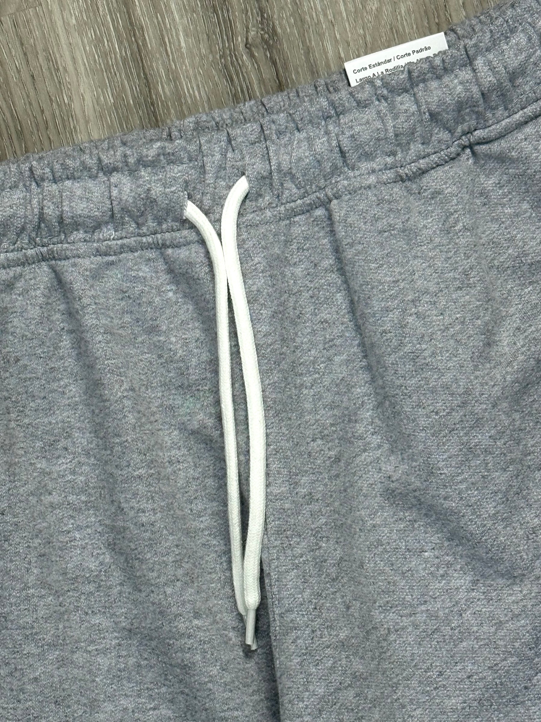 SHORTS MOLETOM NK BIG SWOOSH TM - CINZA