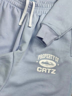 CONJUNTO CORTEIZ MOLETOM PROPERTY - BABY BLUE