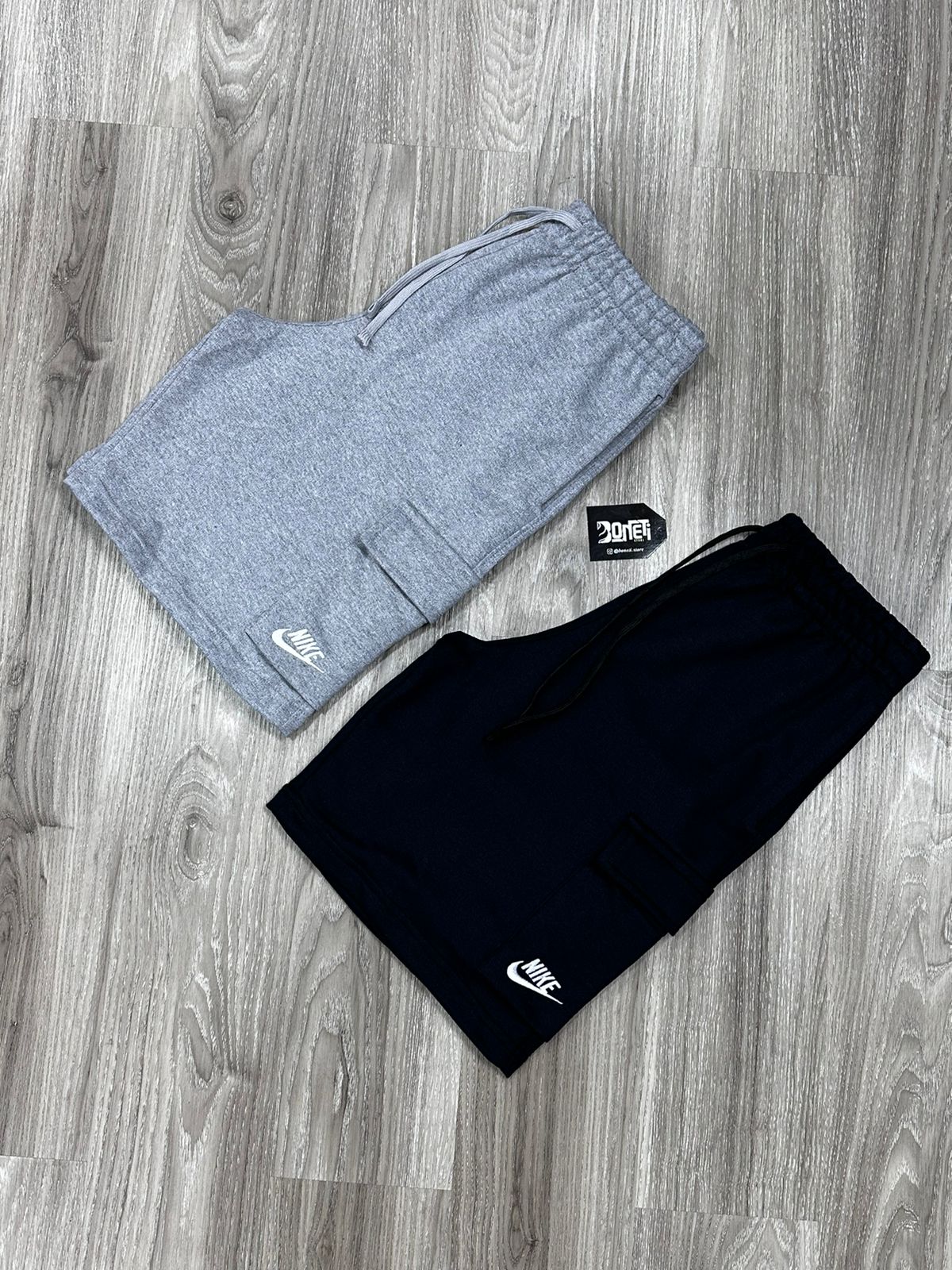 SHORTS MOLETOM CARGO NK SPORTSWEAR CLUB