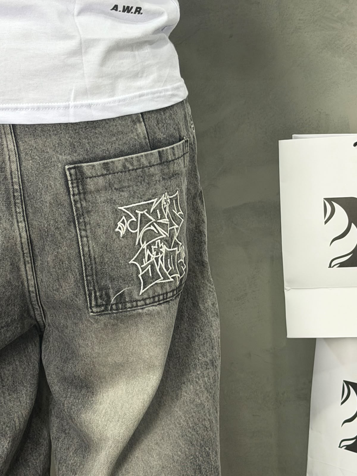 CALÇA JEANS RETA ESTONADO TRIPSIDE - 099