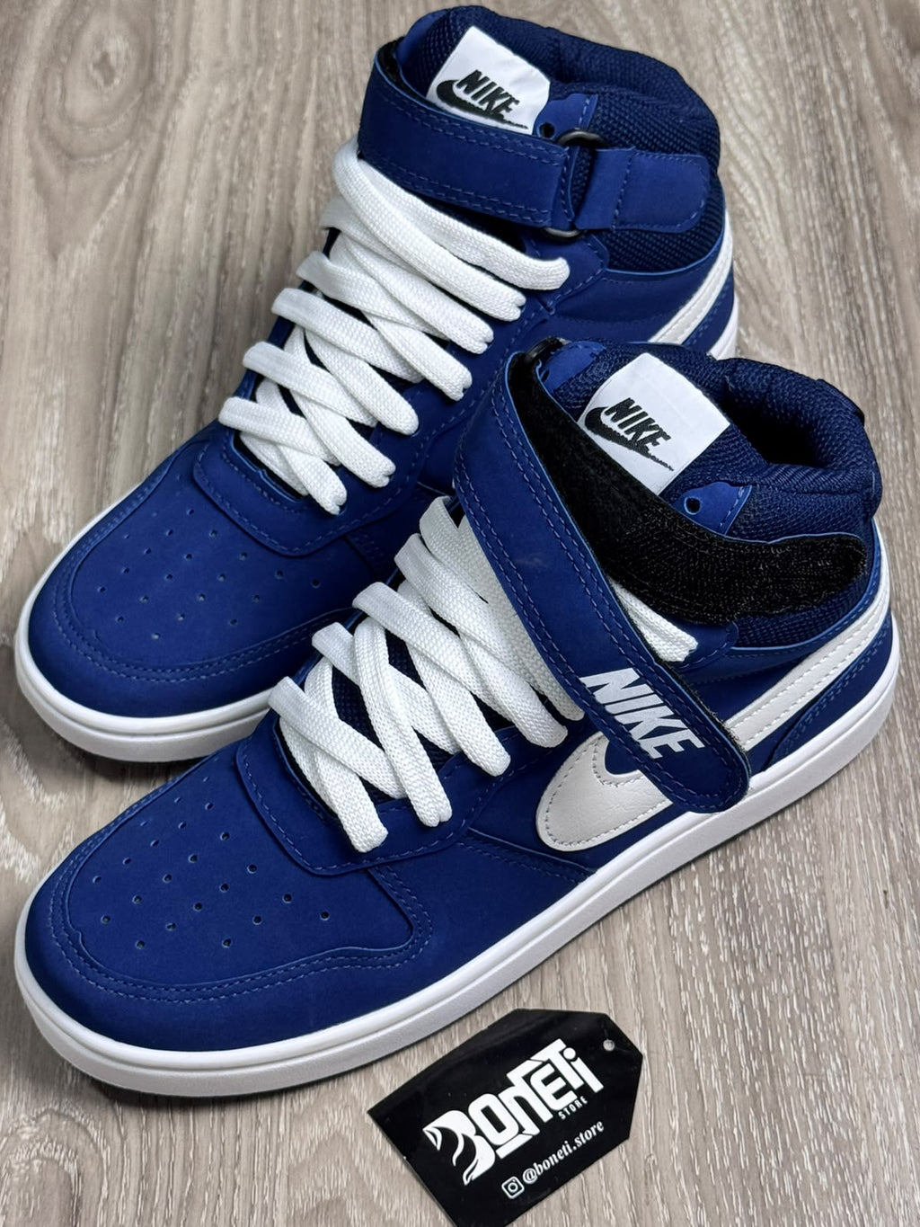 TÊNIS NK COURT BOROUGH MID - AZUL MARINHO