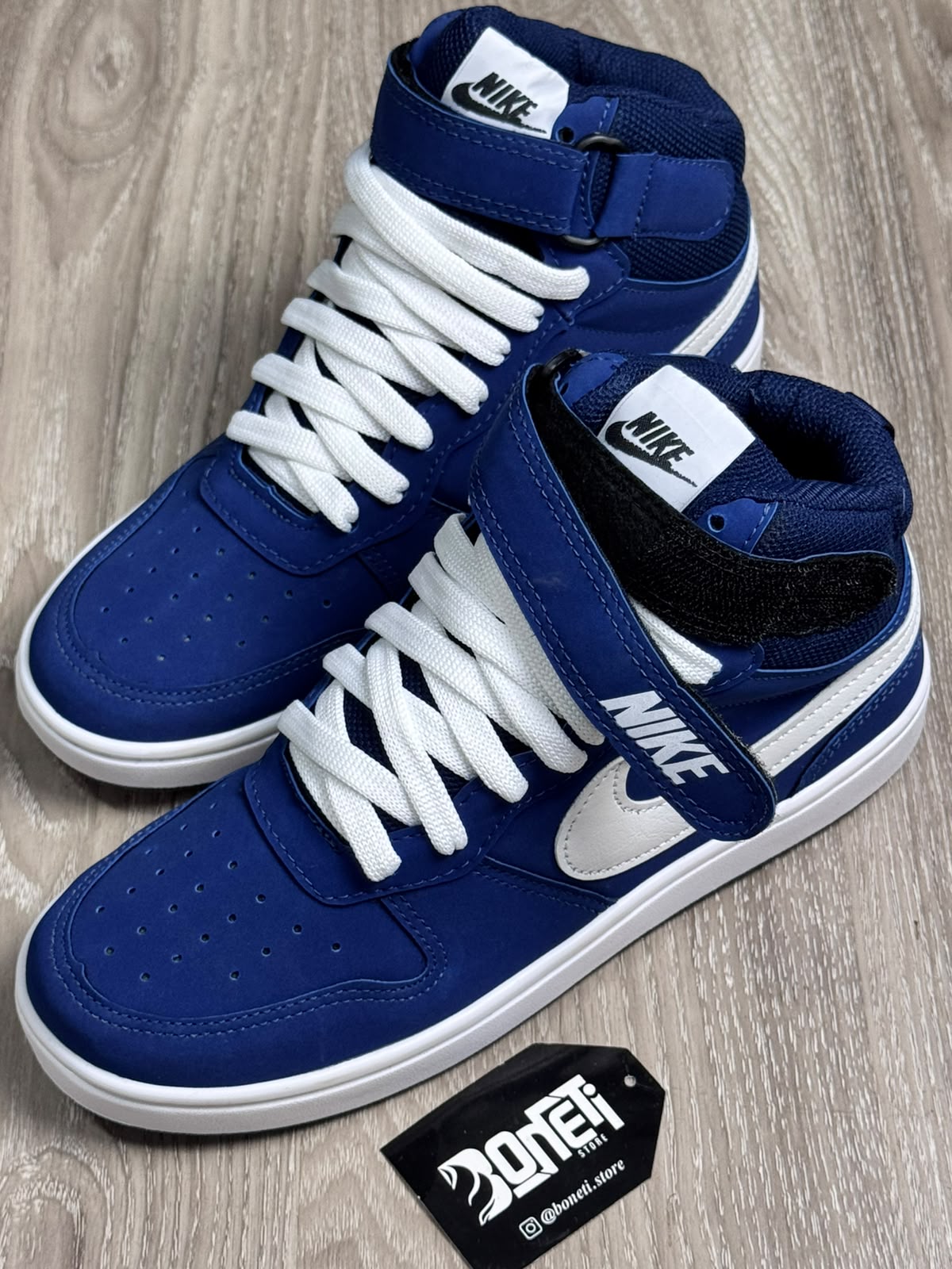 TÊNIS NK COURT BOROUGH MID - AZUL MARINHO