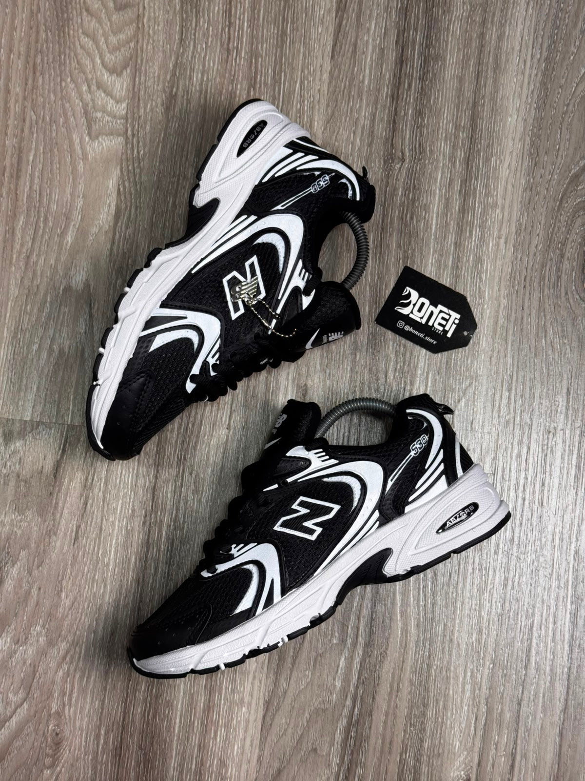 TÊNIS NB 530 - BLACK WHITE